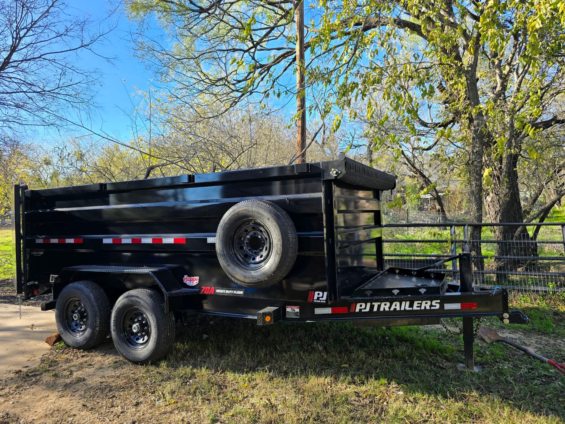 7x14ft Dump Trailer