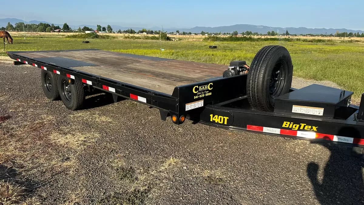 22ft Flatbed Trailer