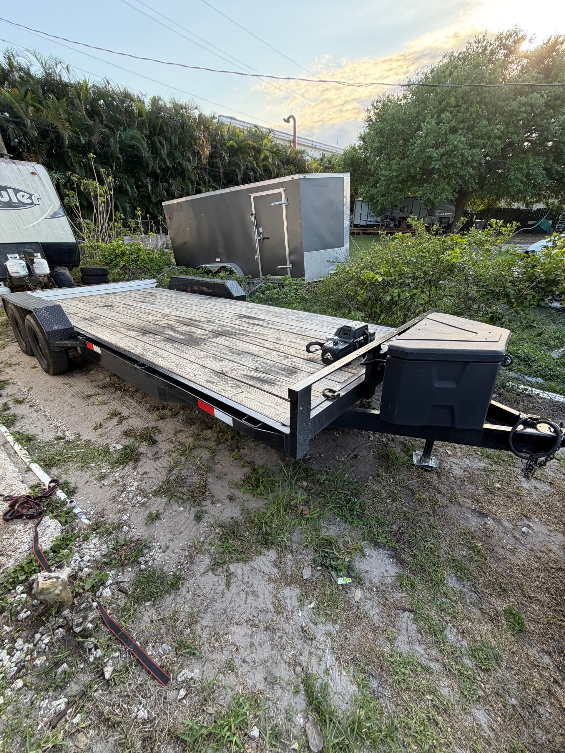 7' x 20' Car Hauler Trailer