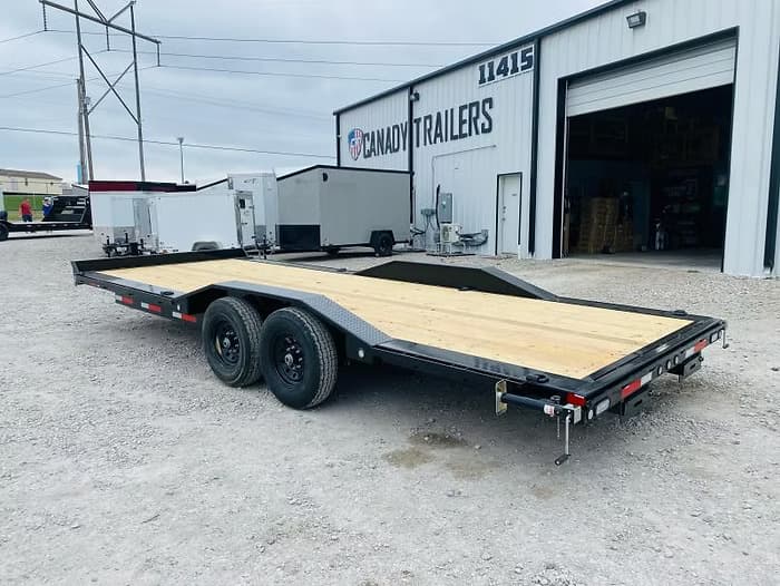 22ft Drive Over Fender Trailer