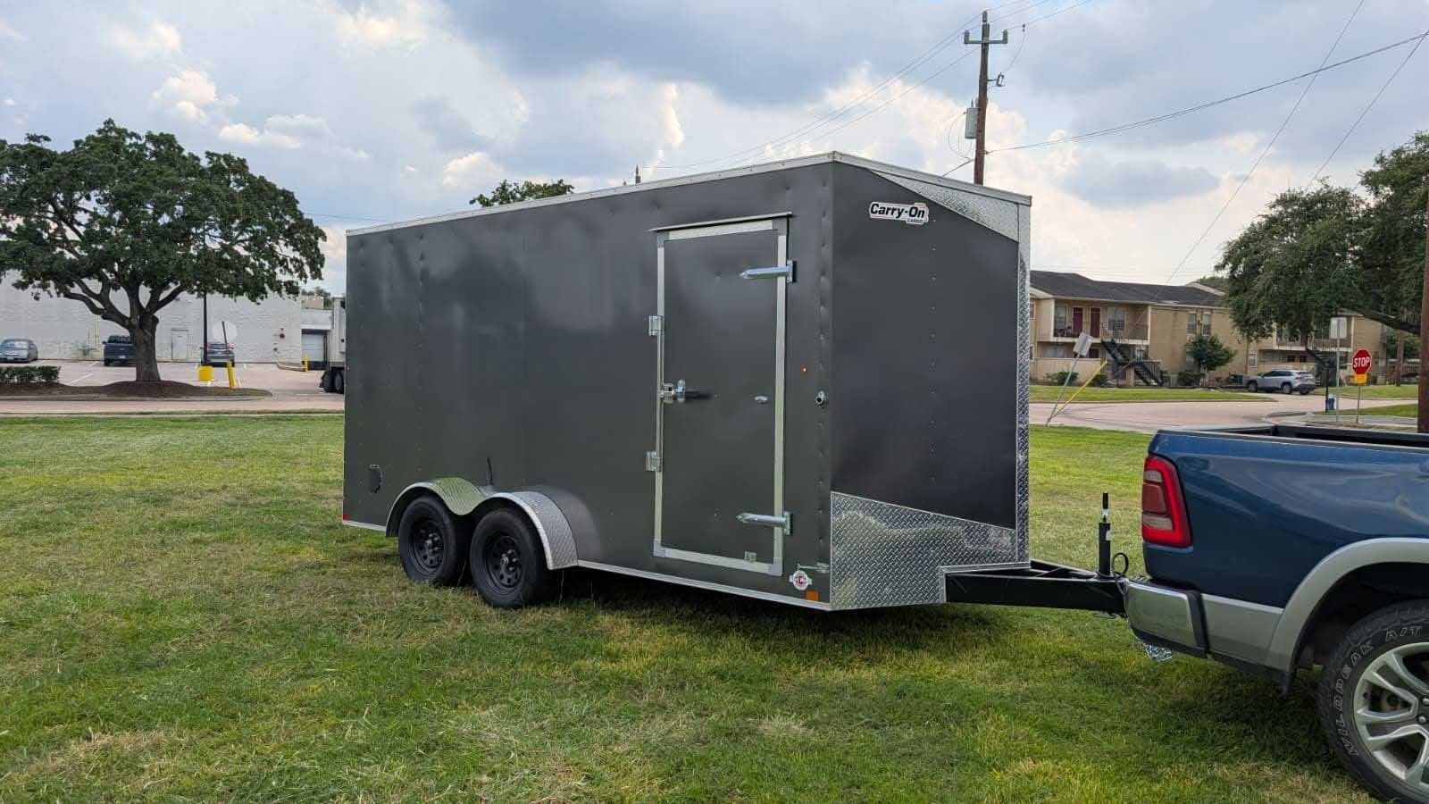 7' x 16' Enclosed Trailer