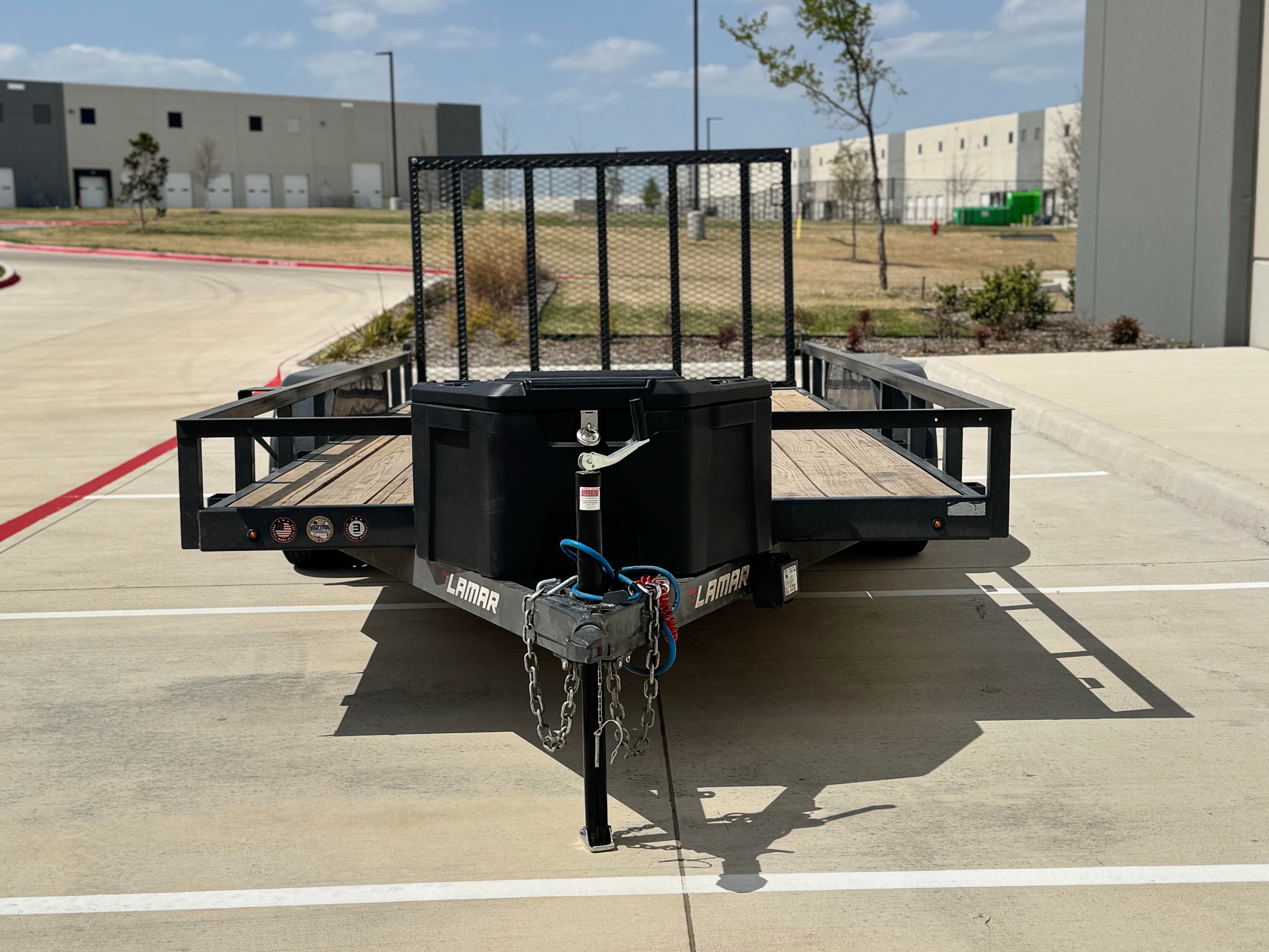 16ft Lamar Utility Trailer