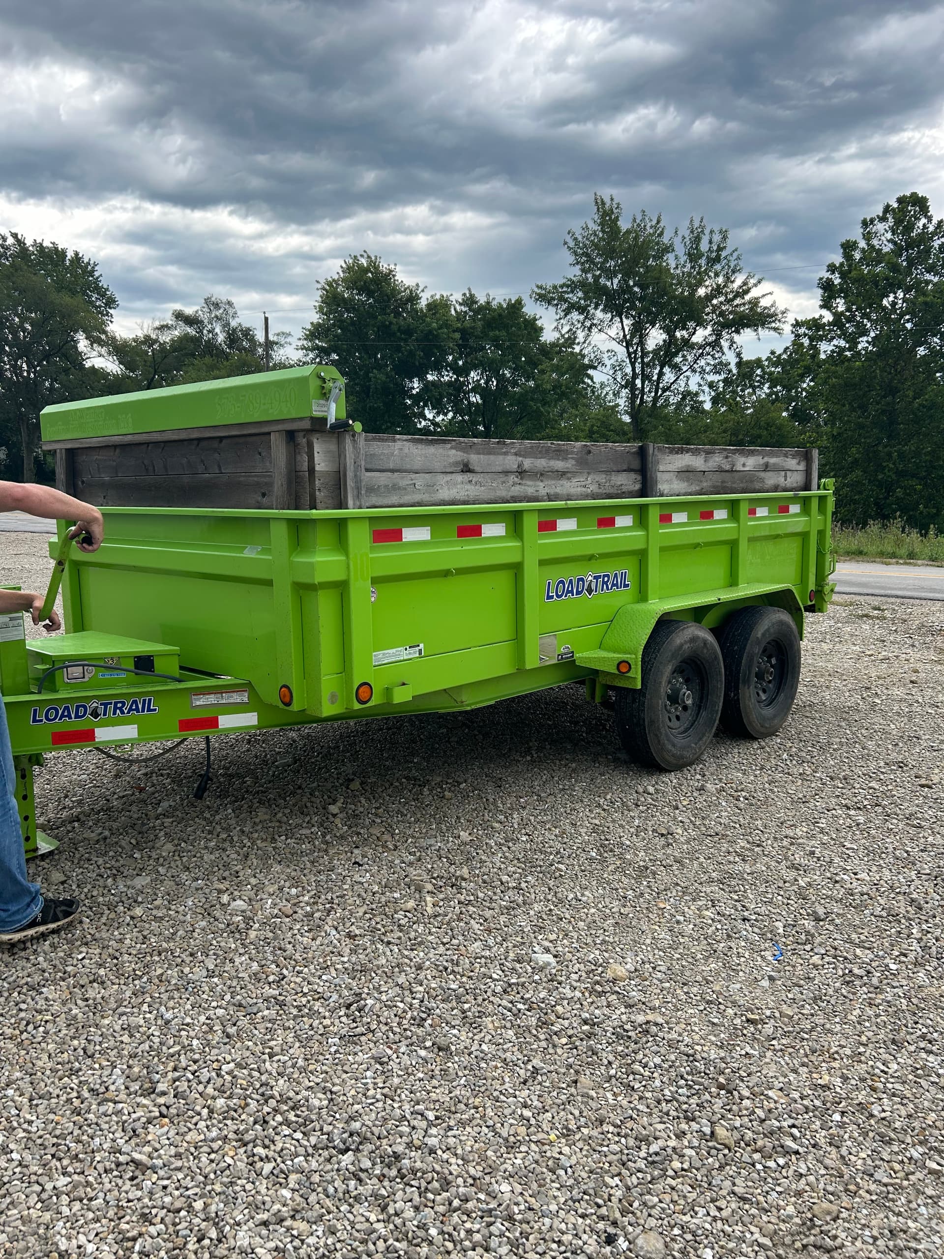 83" x 14' Dump Trailer