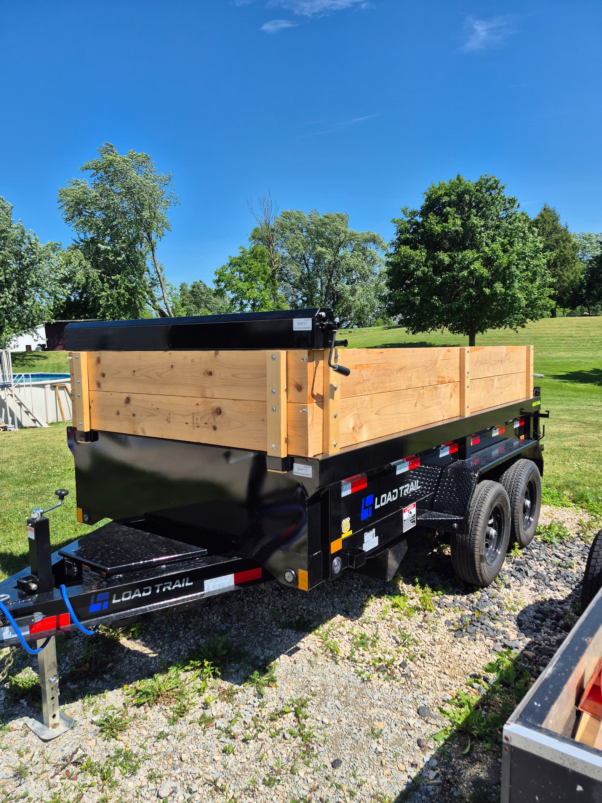 6' x 12' Dump Trailer