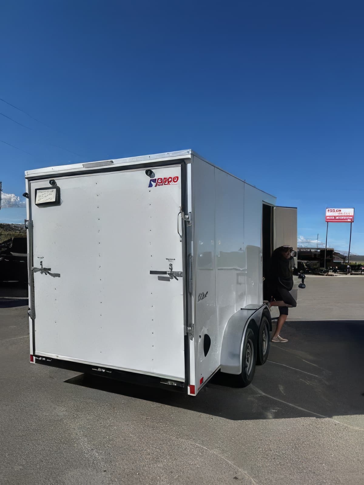 14ft Enclosed Cargo Trailer