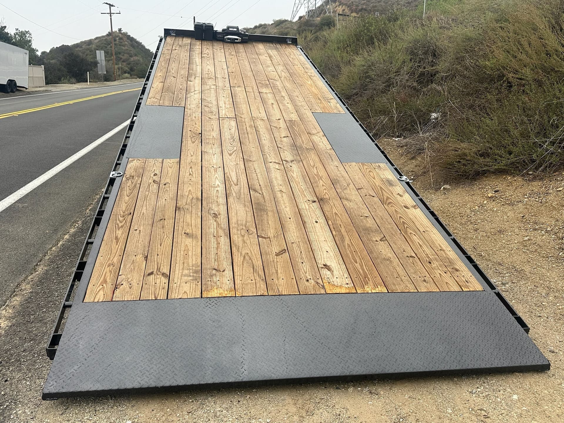 26ft Tilt Deckover Trailer