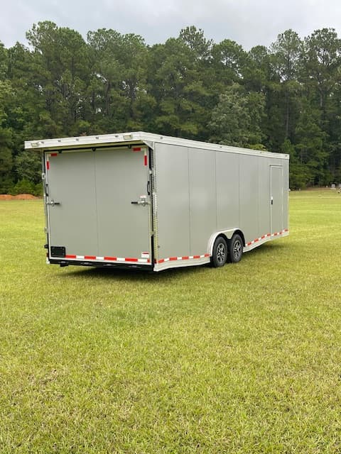 24ft Enclosed Car Hauler Trailer
