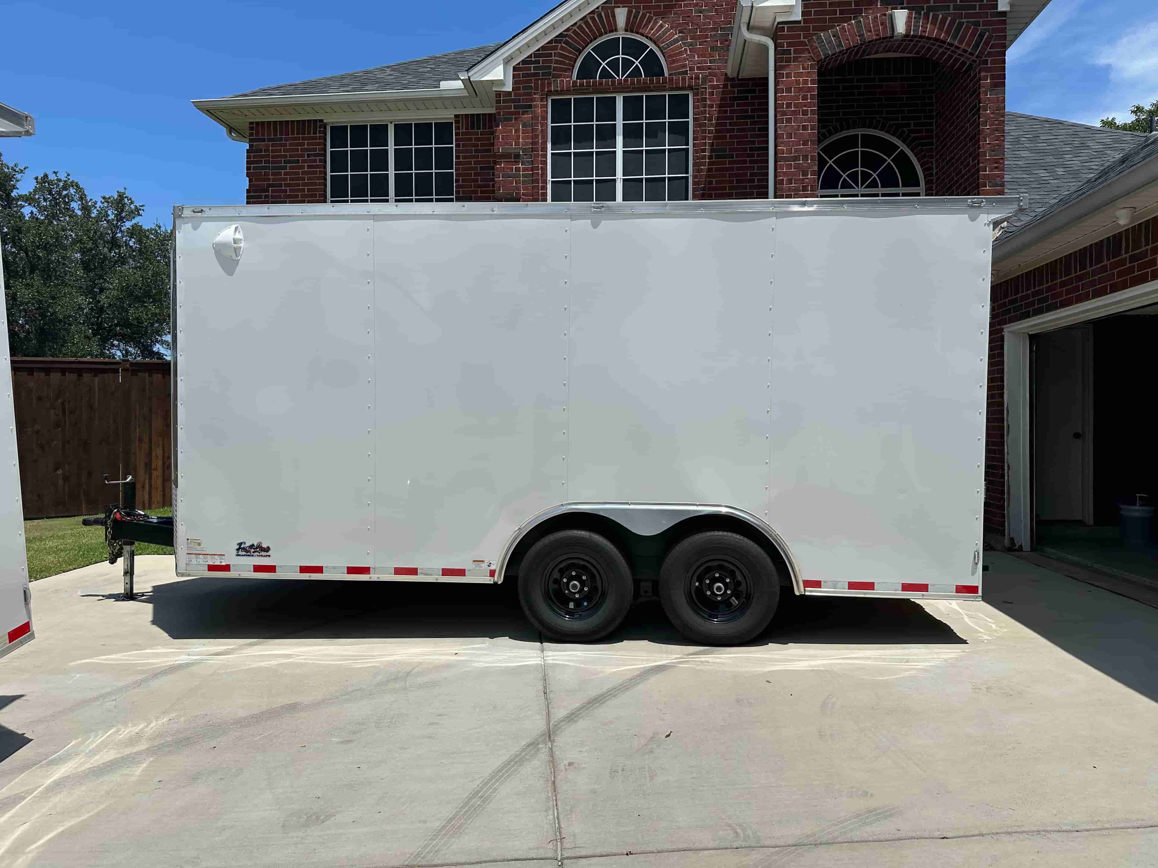 16ft Enclosed Cargo / Car Hauler Trailer 10k