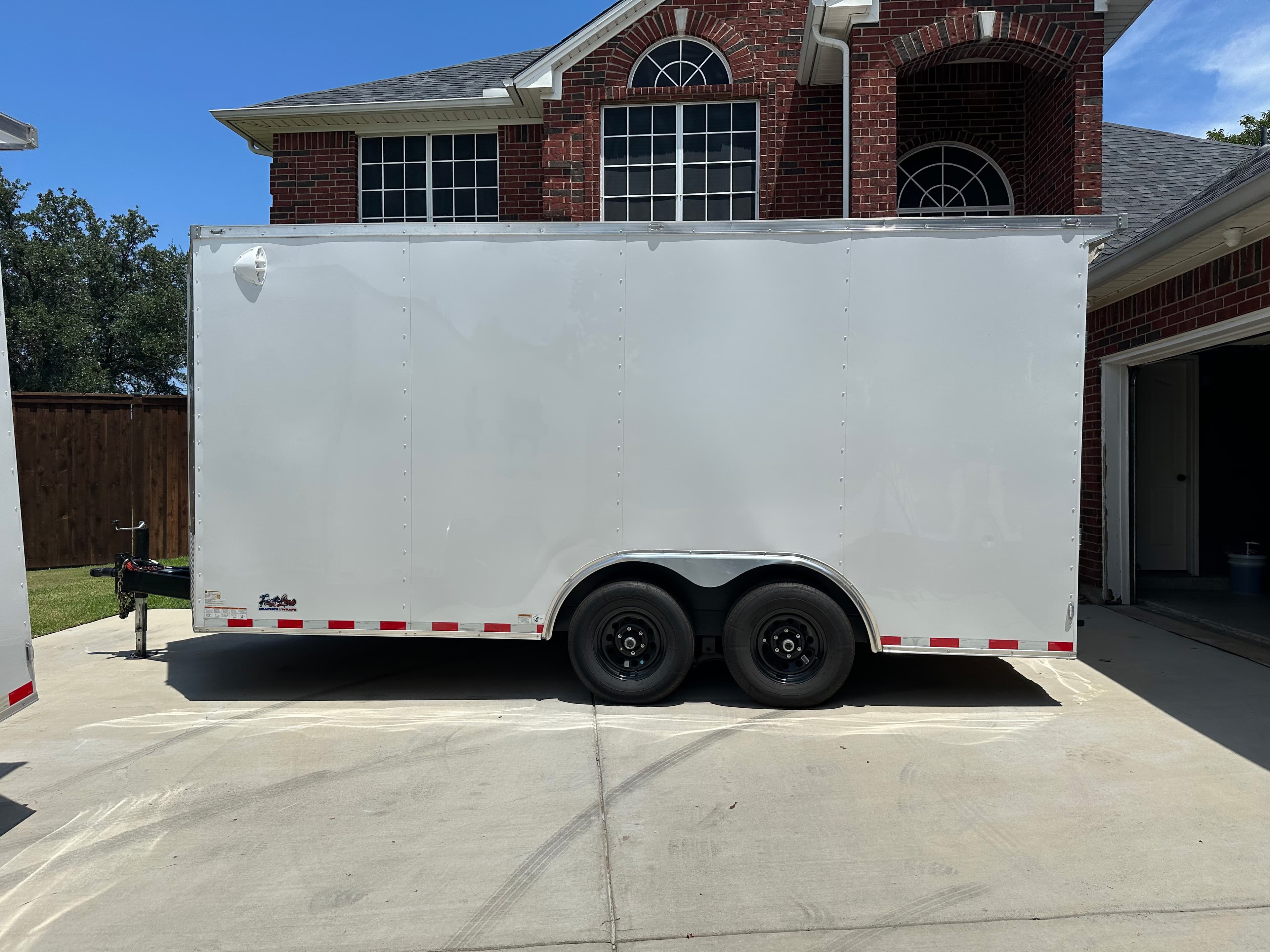 16ft Enclosed Cargo / Car Hauler Trailer 10k