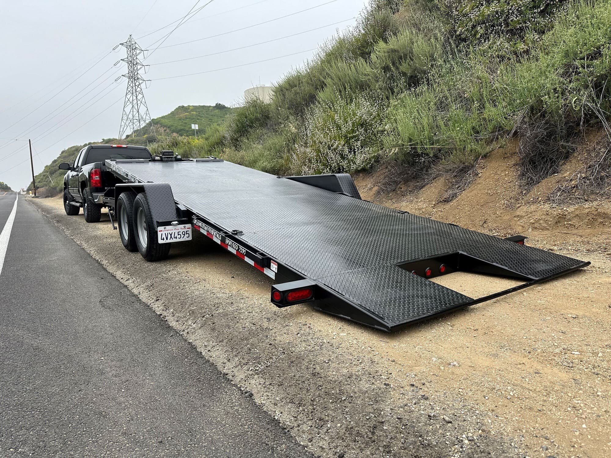 7' x 20' Tilt Car Hauler Trailer