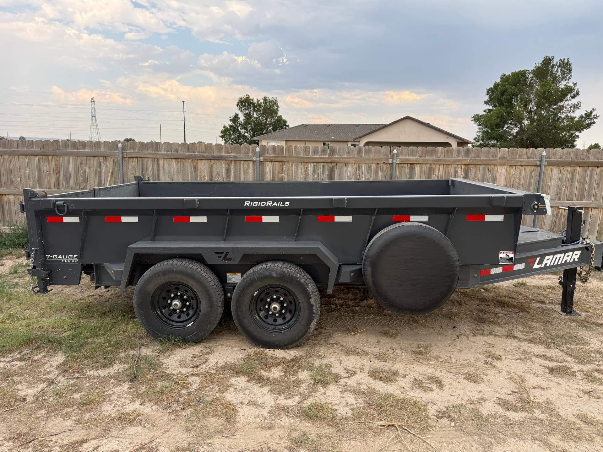 7' x 14' Dump Trailer