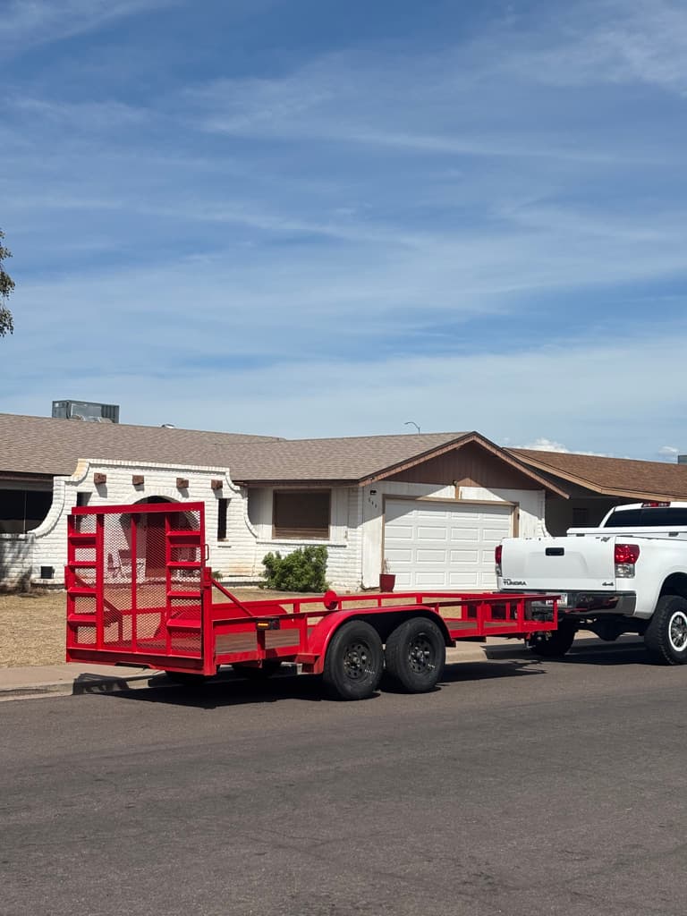 77" x 16' Utility Trailer