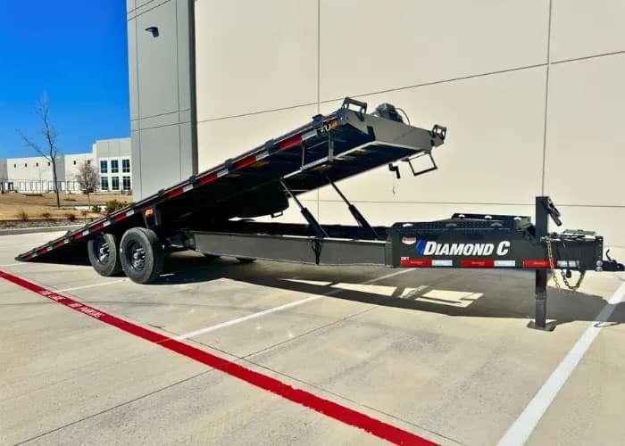 24ft Deck Over Tilt Trailer