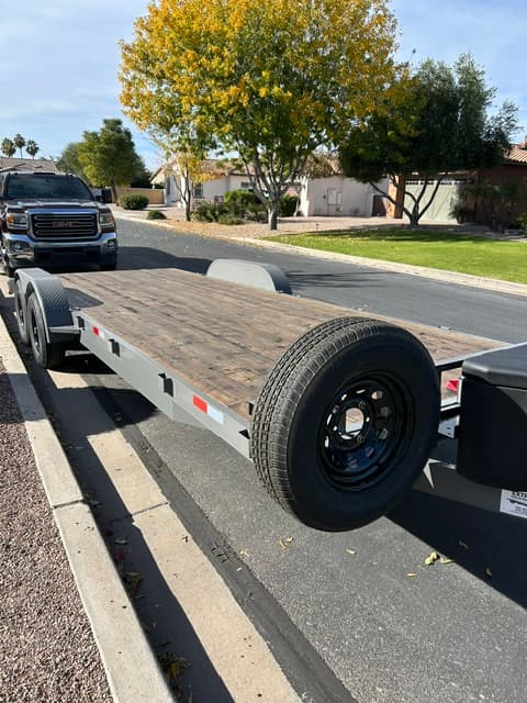7' x 22' Car 14K with winch