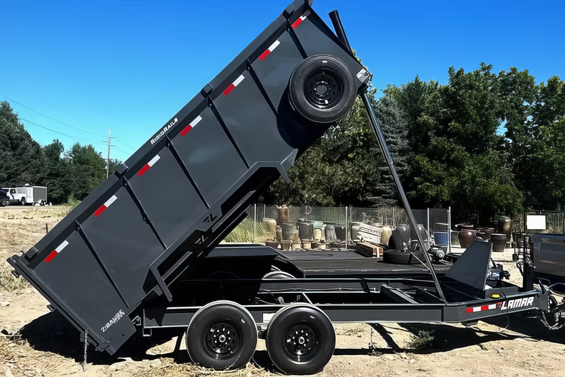 7' x 14' Dump Trailer