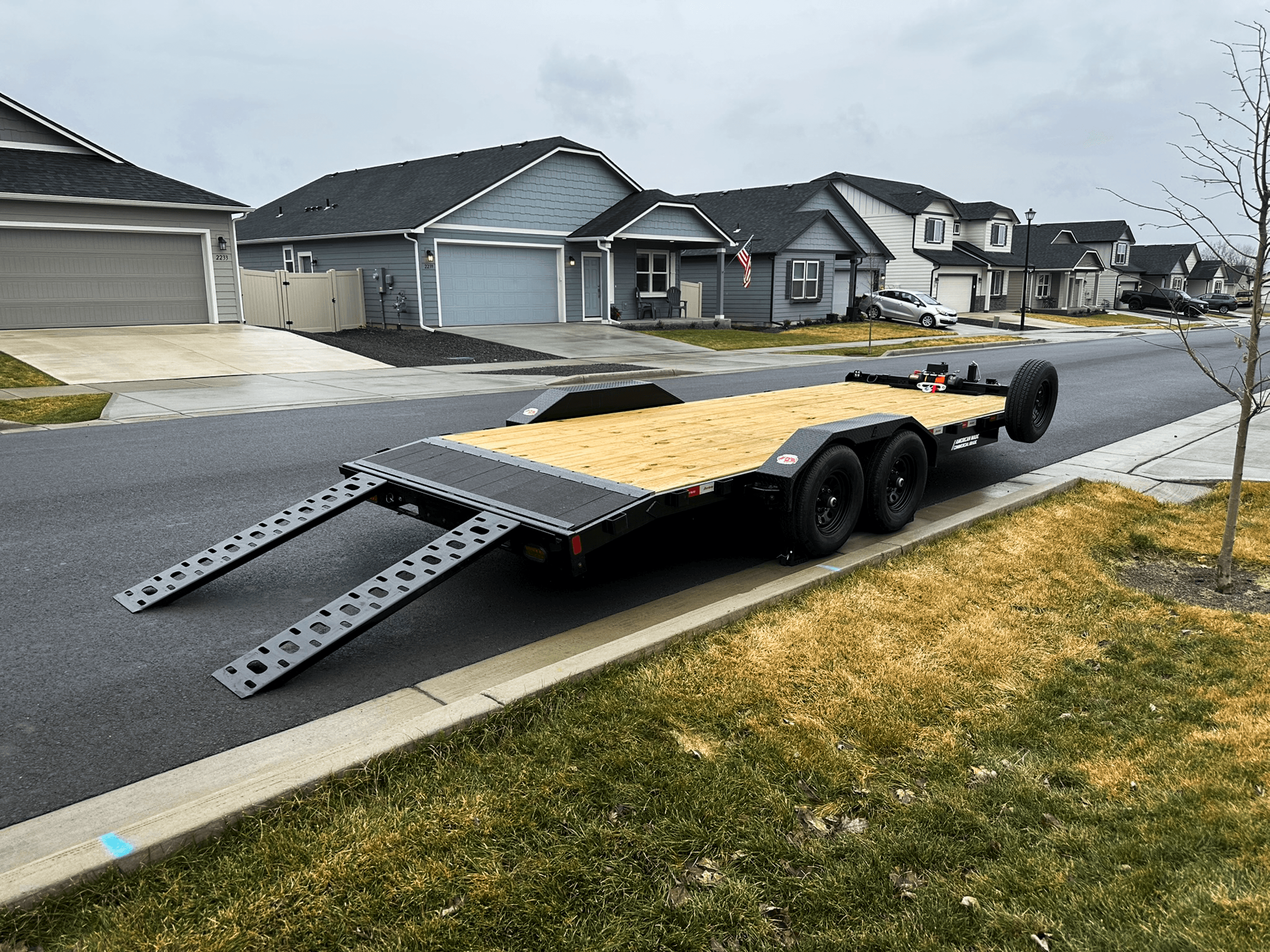 83" x 20' Car Hauler Trailer