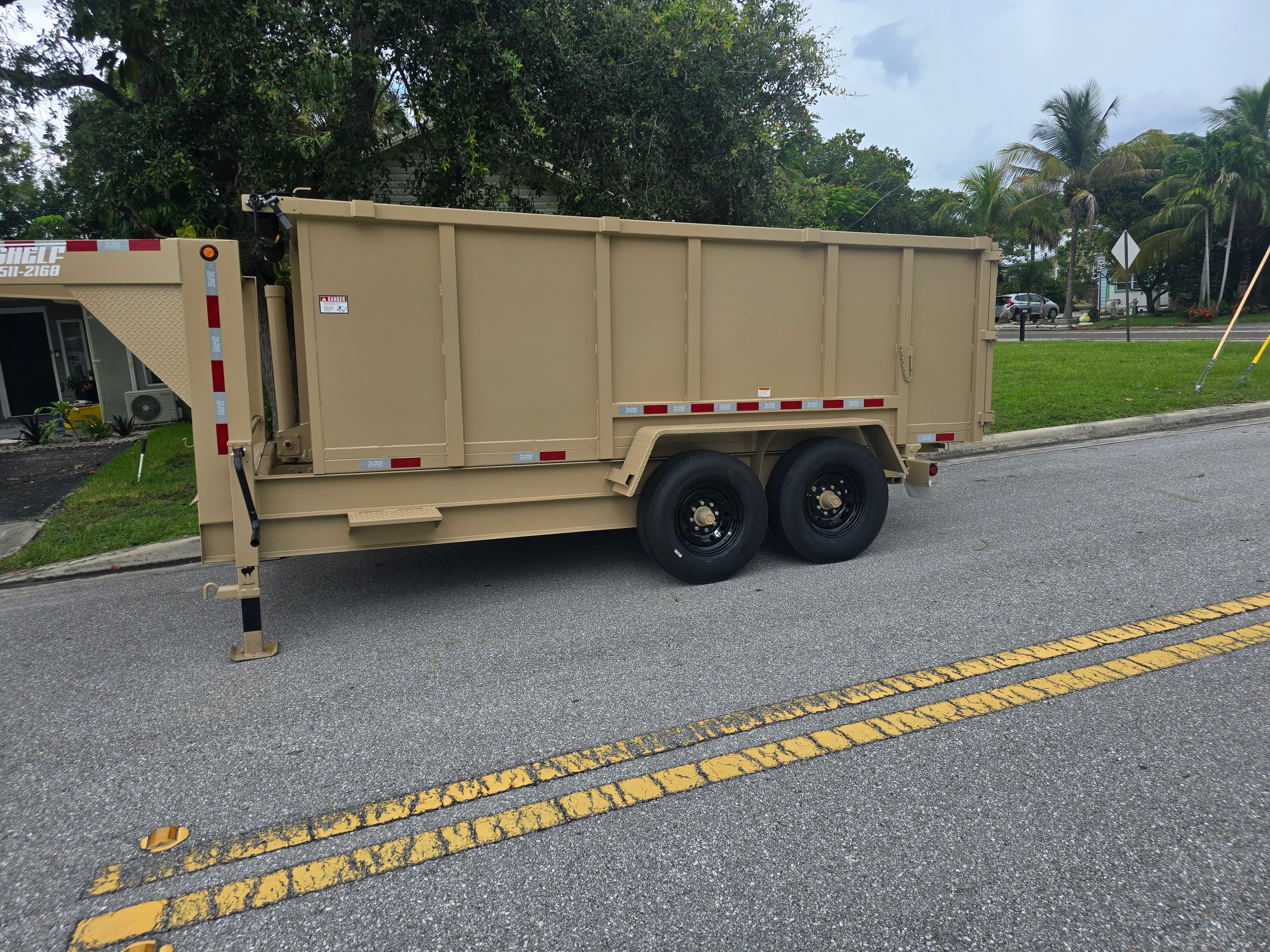 7' x 14' Dump Trailer
