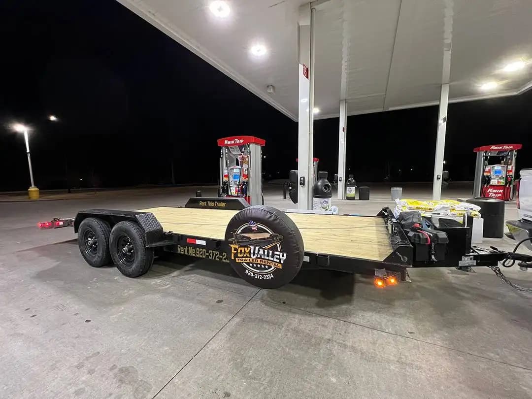 20’ 12K Flatbed Car Hauler Trailer #2