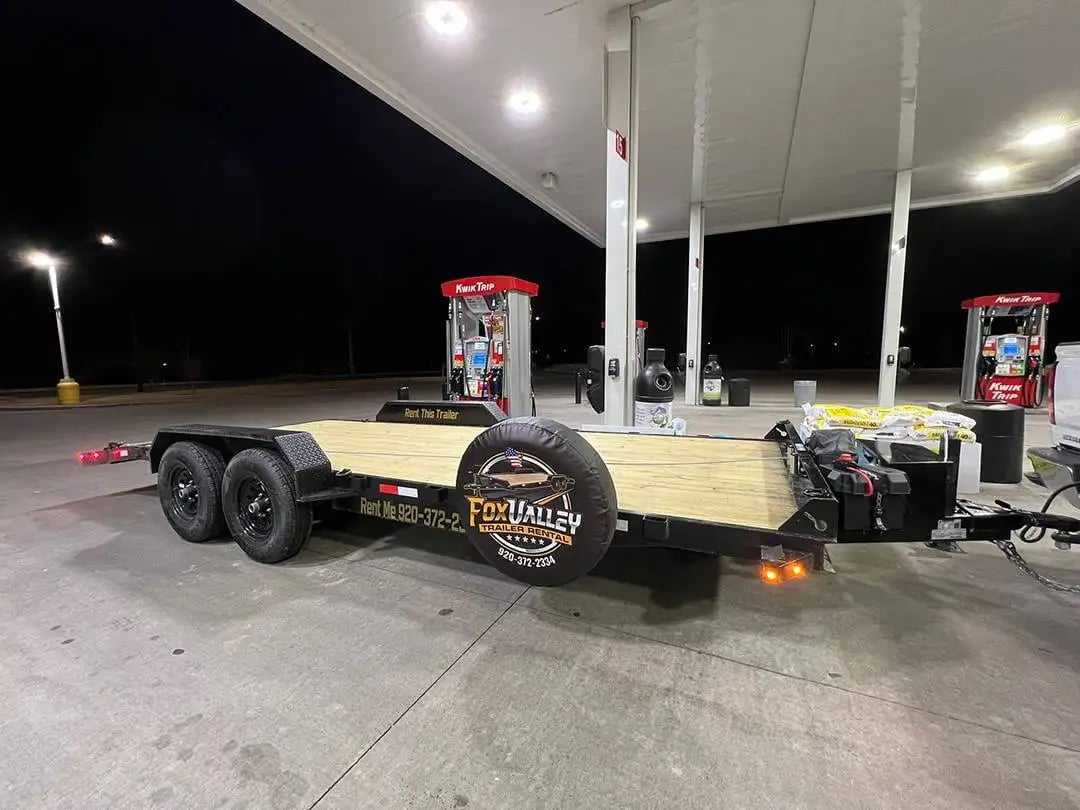 20’ 12K Flatbed Car Hauler Trailer #2