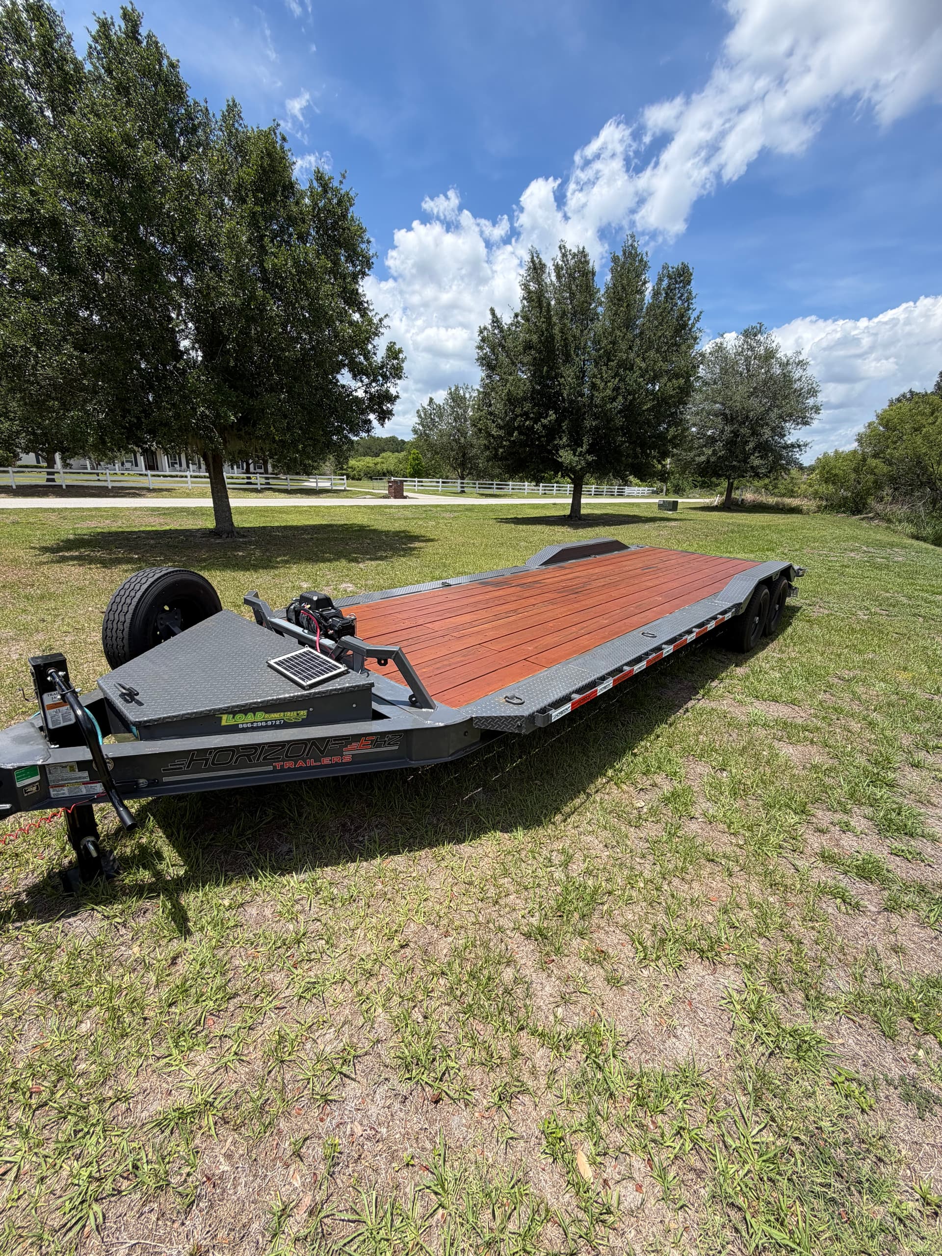 24 x 8.5 Car / Equipment Trailer