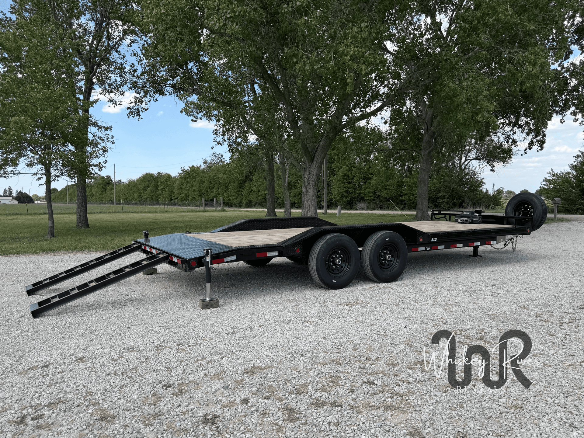 22' Car & Equipment Hauler w/ Winch