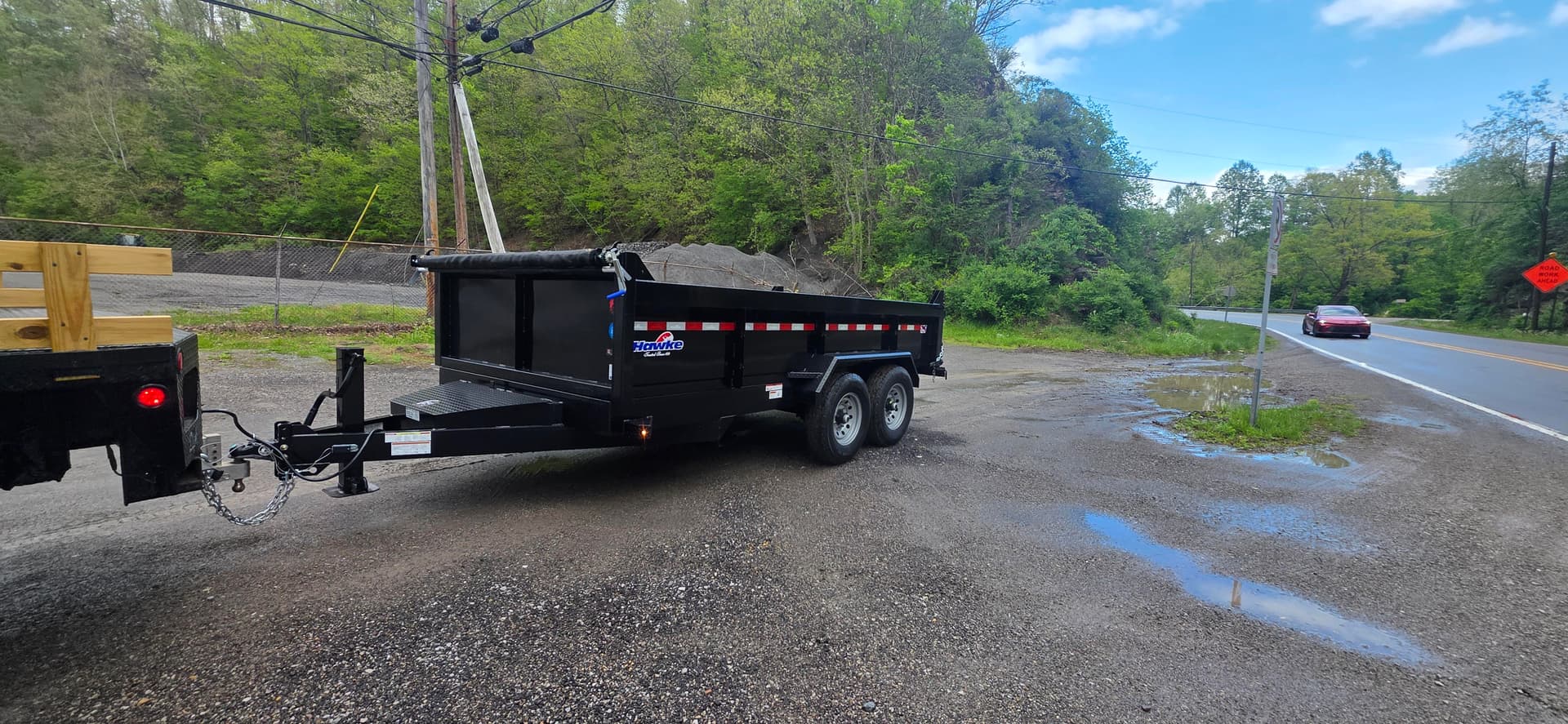 2026 Hawke Dump Trailer