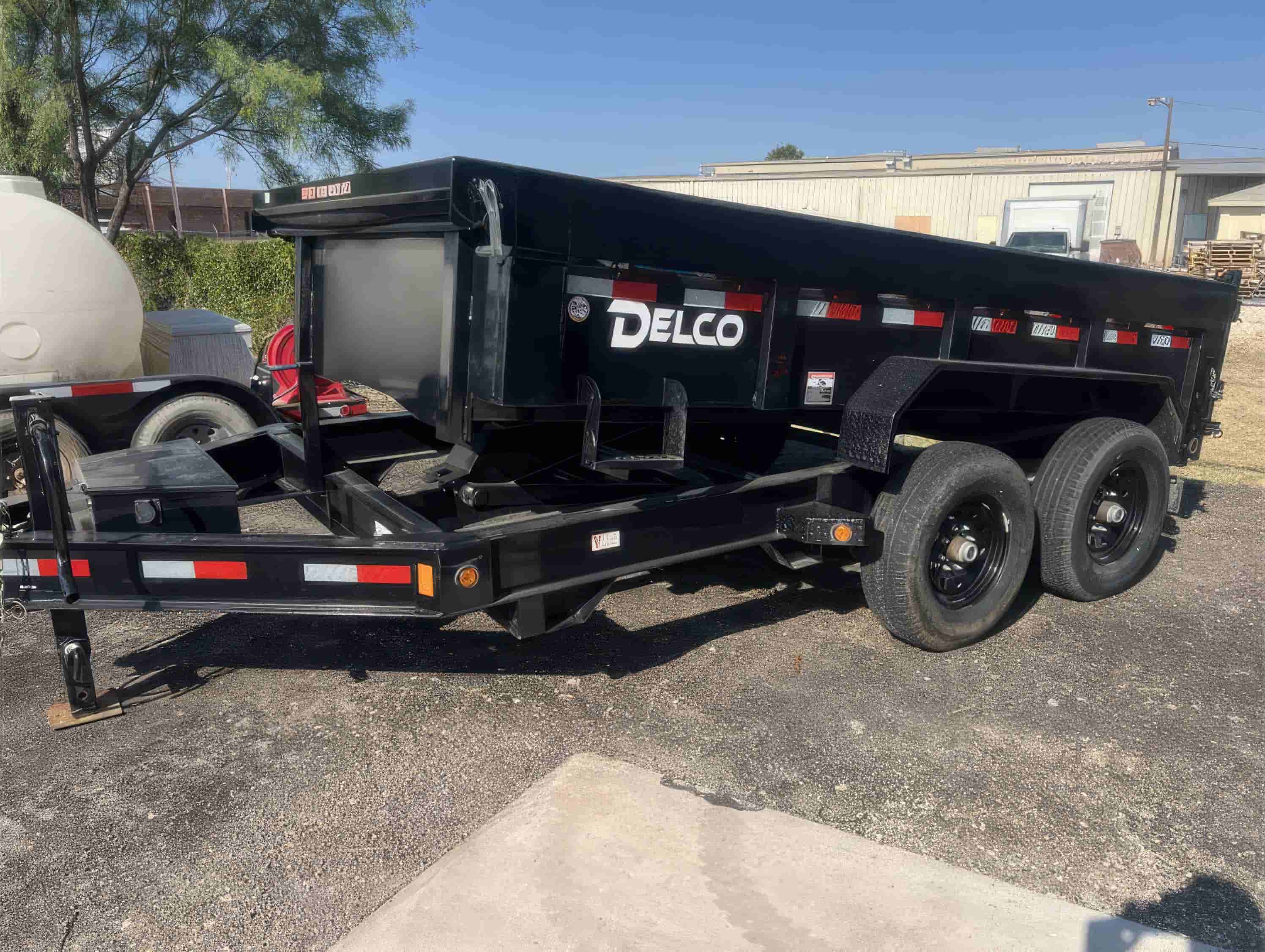 7 x 12ft Dump Trailer
