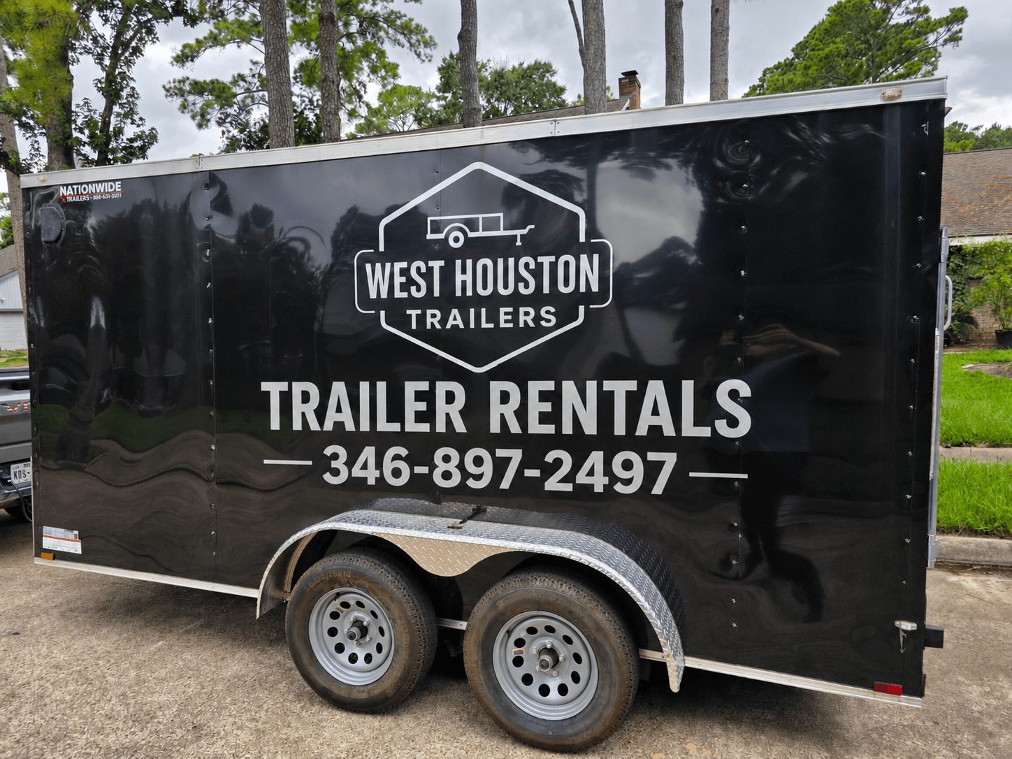 2026 7x14 Enclosed Cargo w Rear Ramp