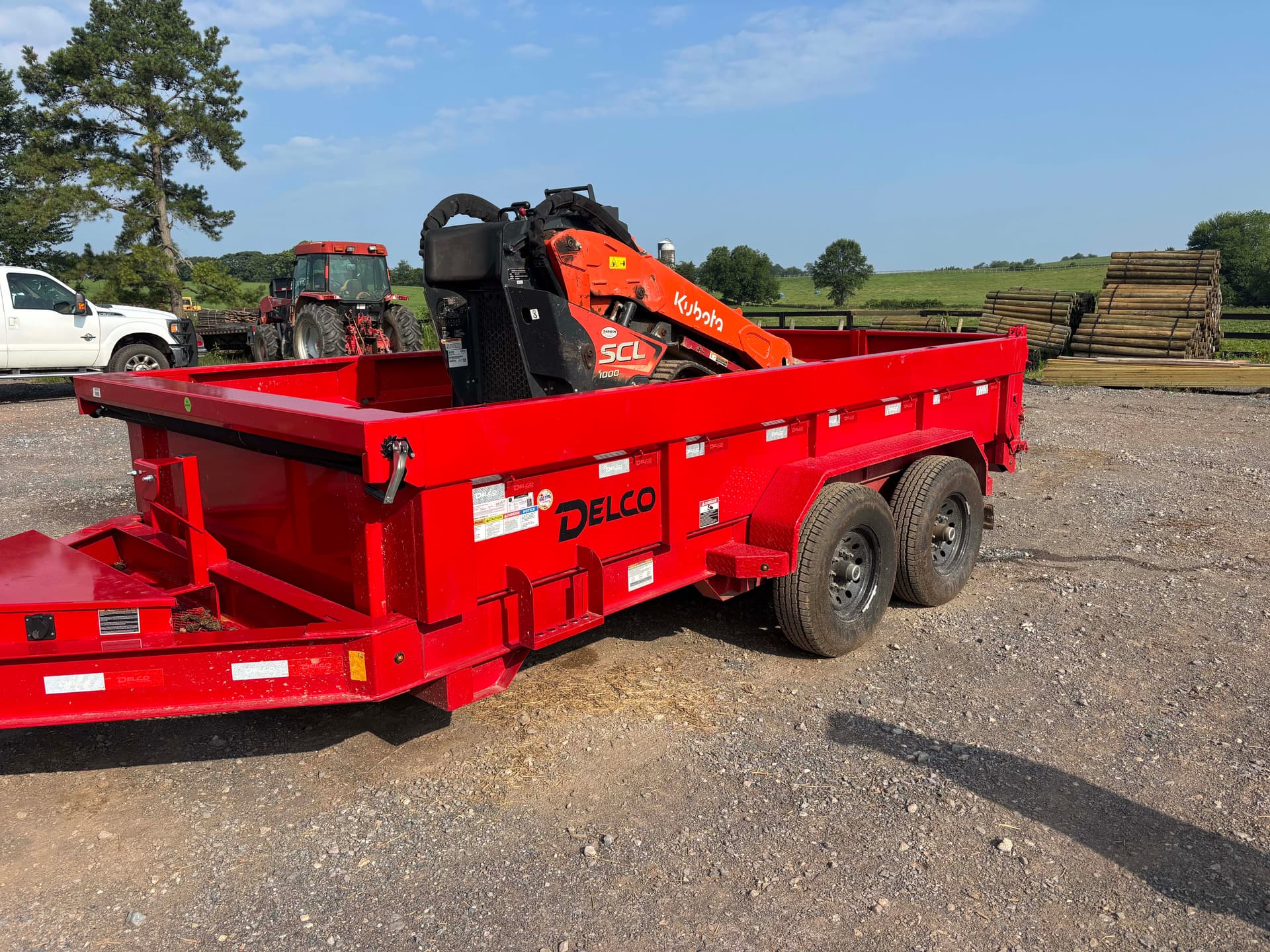 7' x 14' Dump Trailer