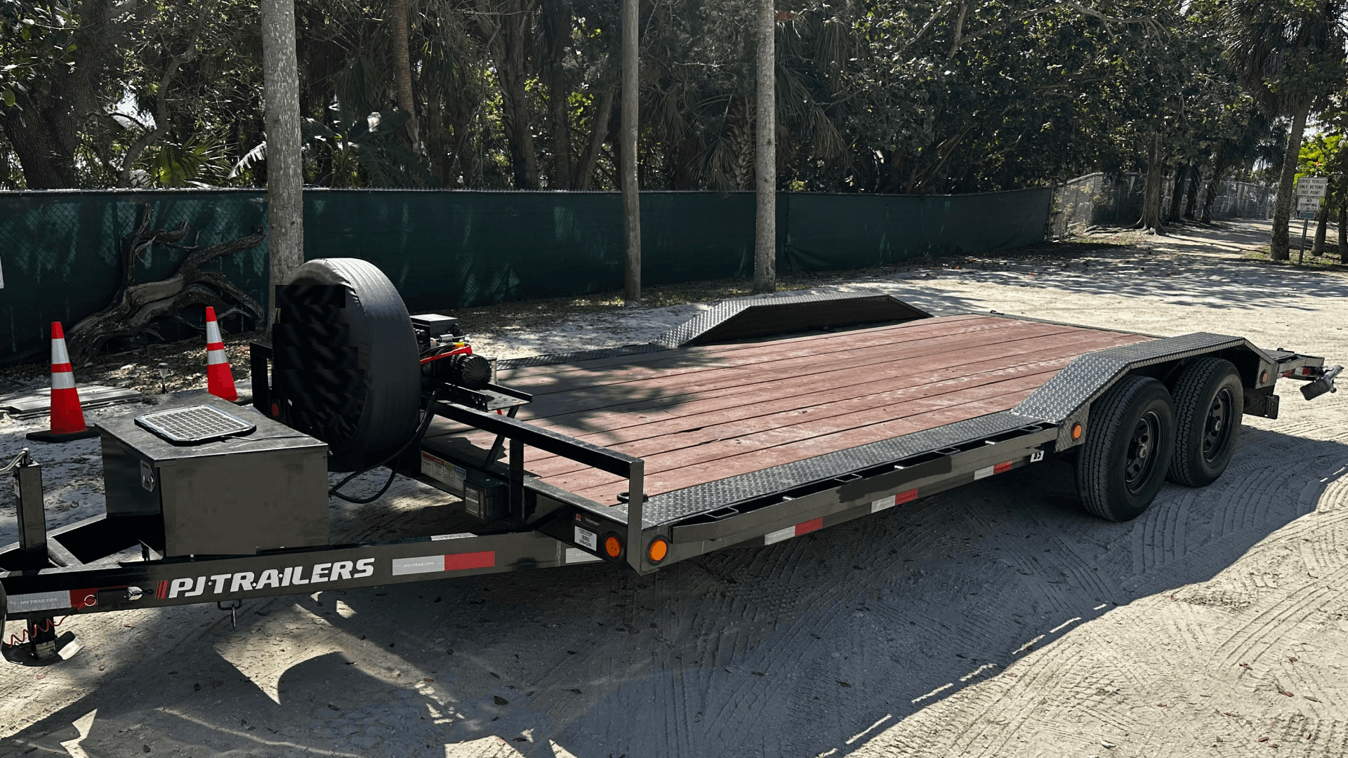 8.5x20ft Superwide Car Hauler Trailer (Winch Incl.)