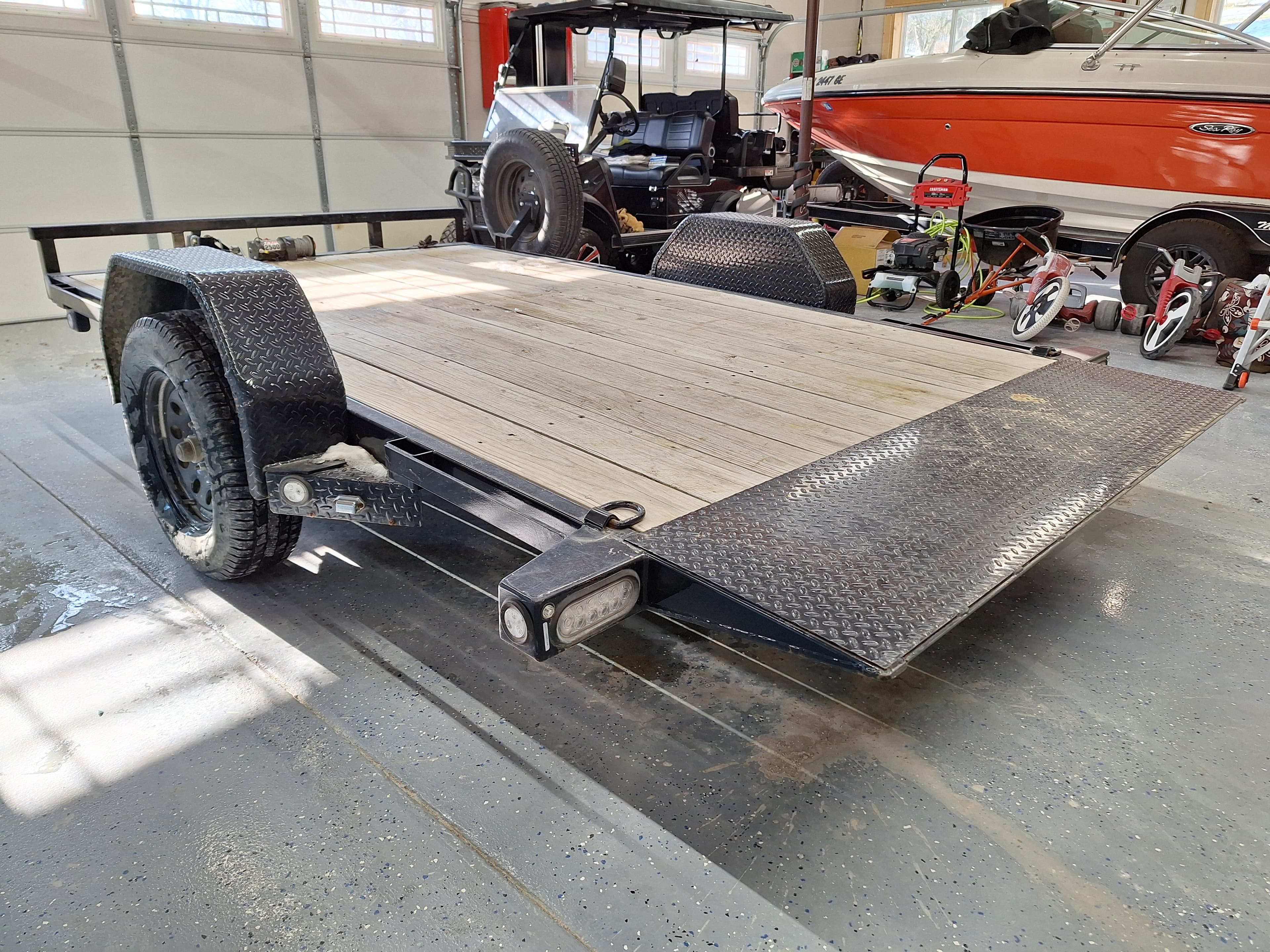 77" x 12' Utility Trailer