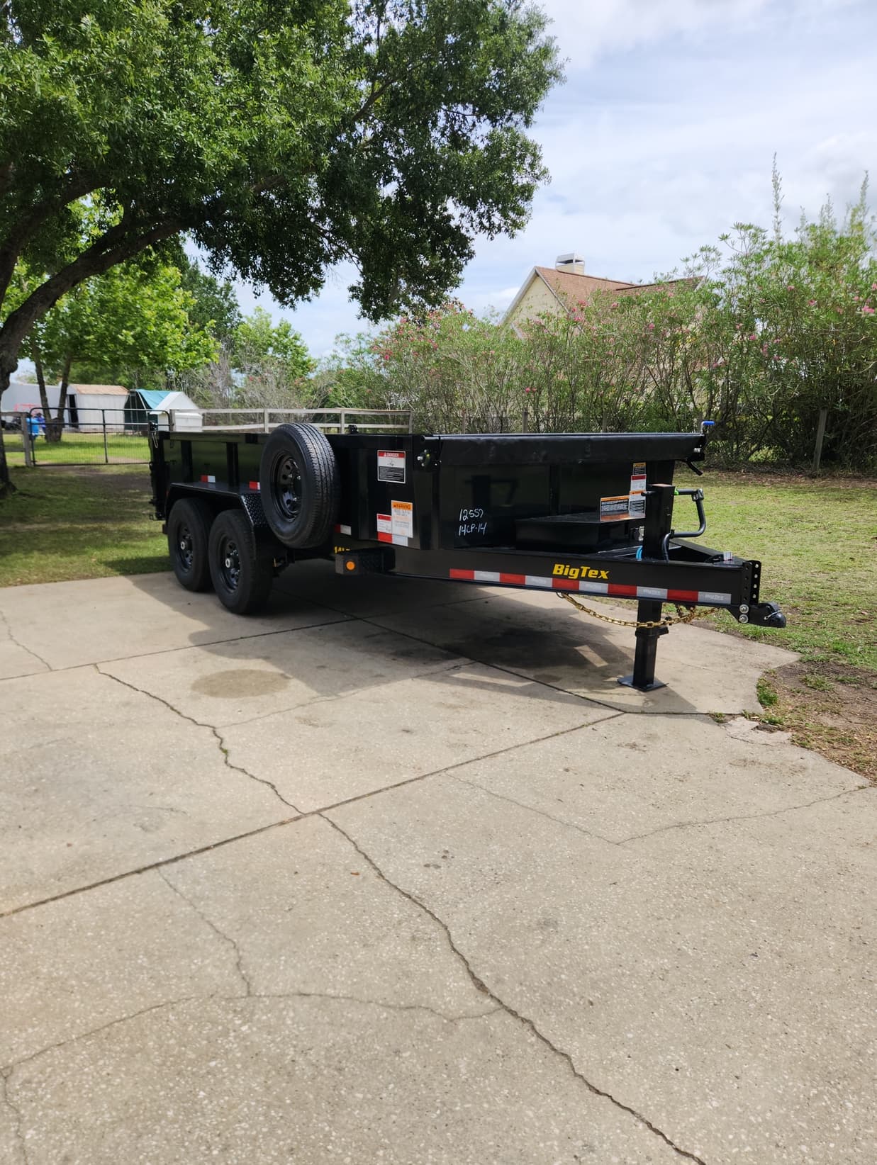 7' x 14' Dump Trailer