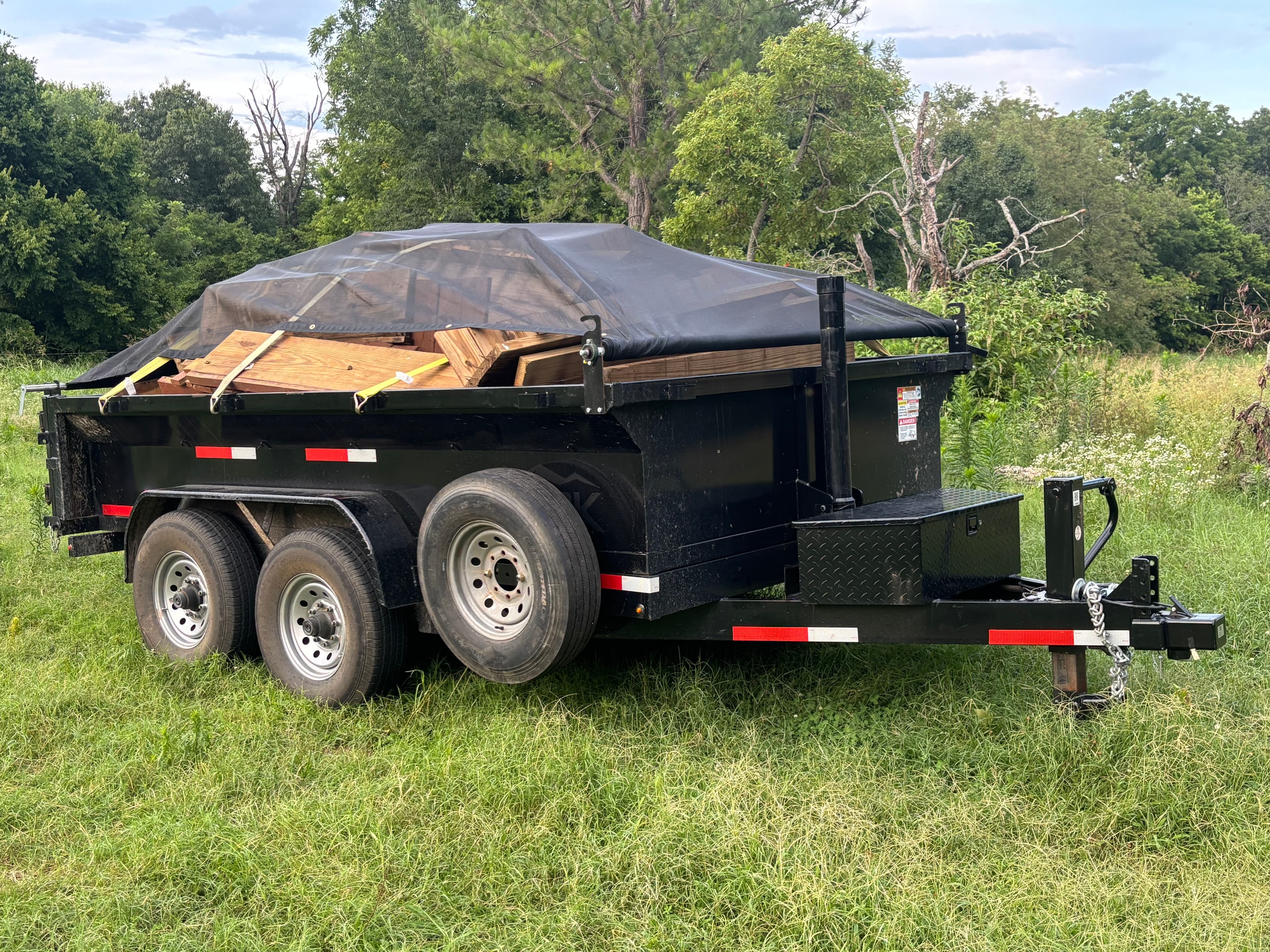 84" x 12' Dump Trailer