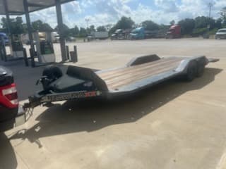 24ft Drive Over Fender Car/ Equipment Trailer