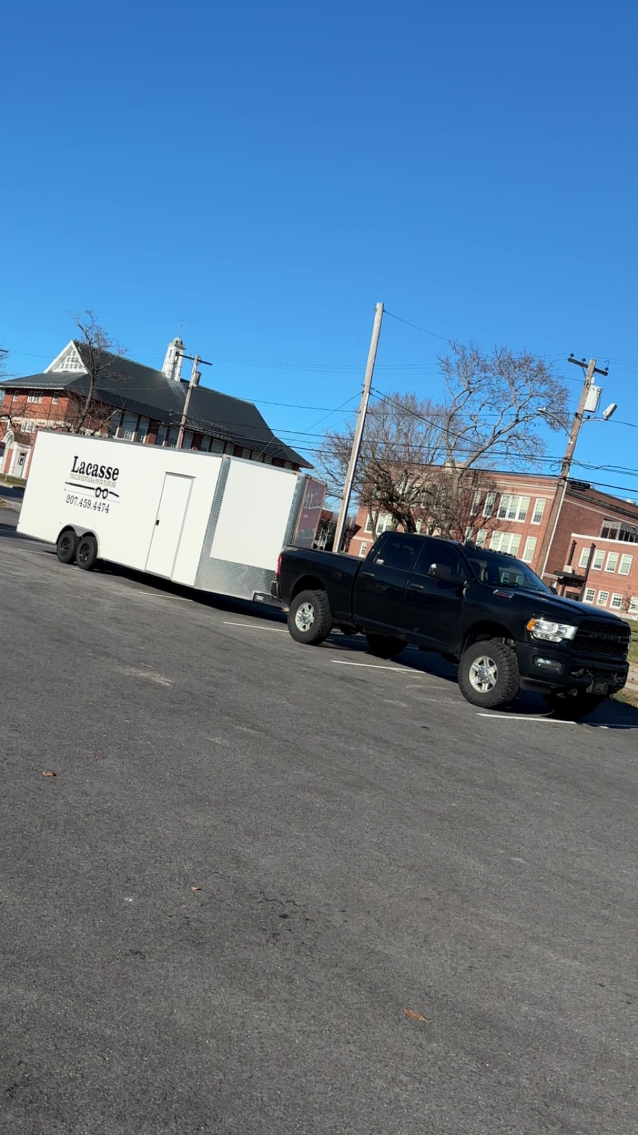 24' Enclosed car/bike hauler