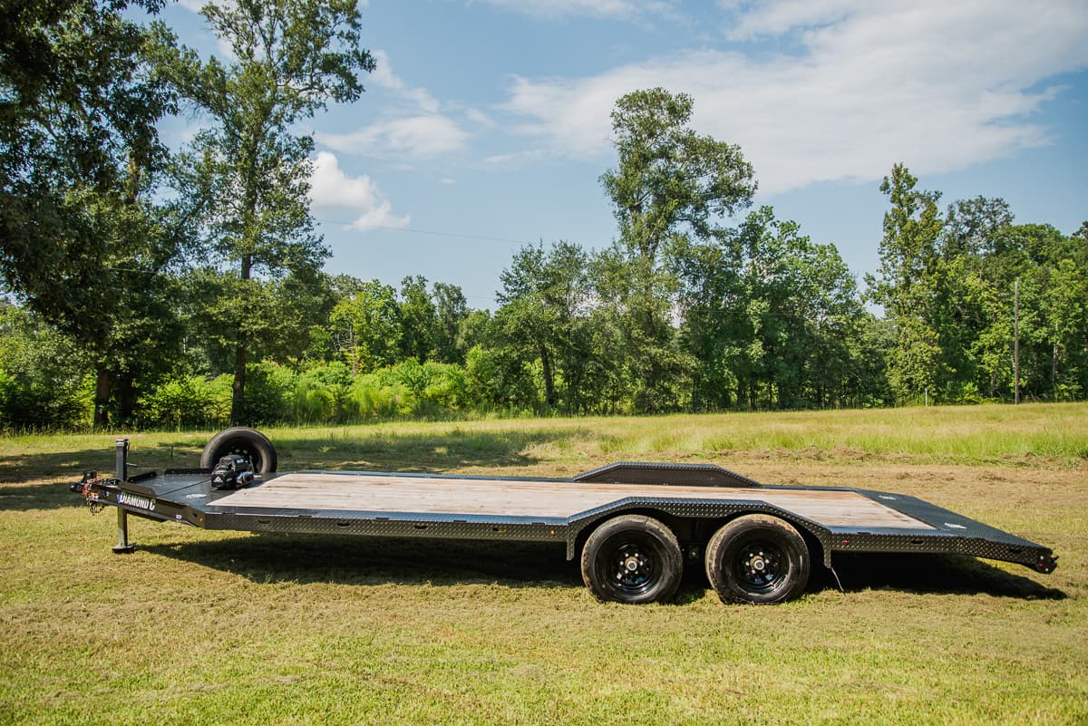 20ft Drive Over Fender Flatbed Trailer