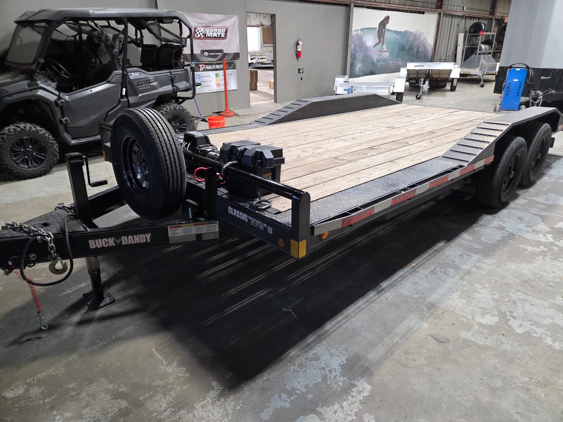 18ft Equipment Trailer