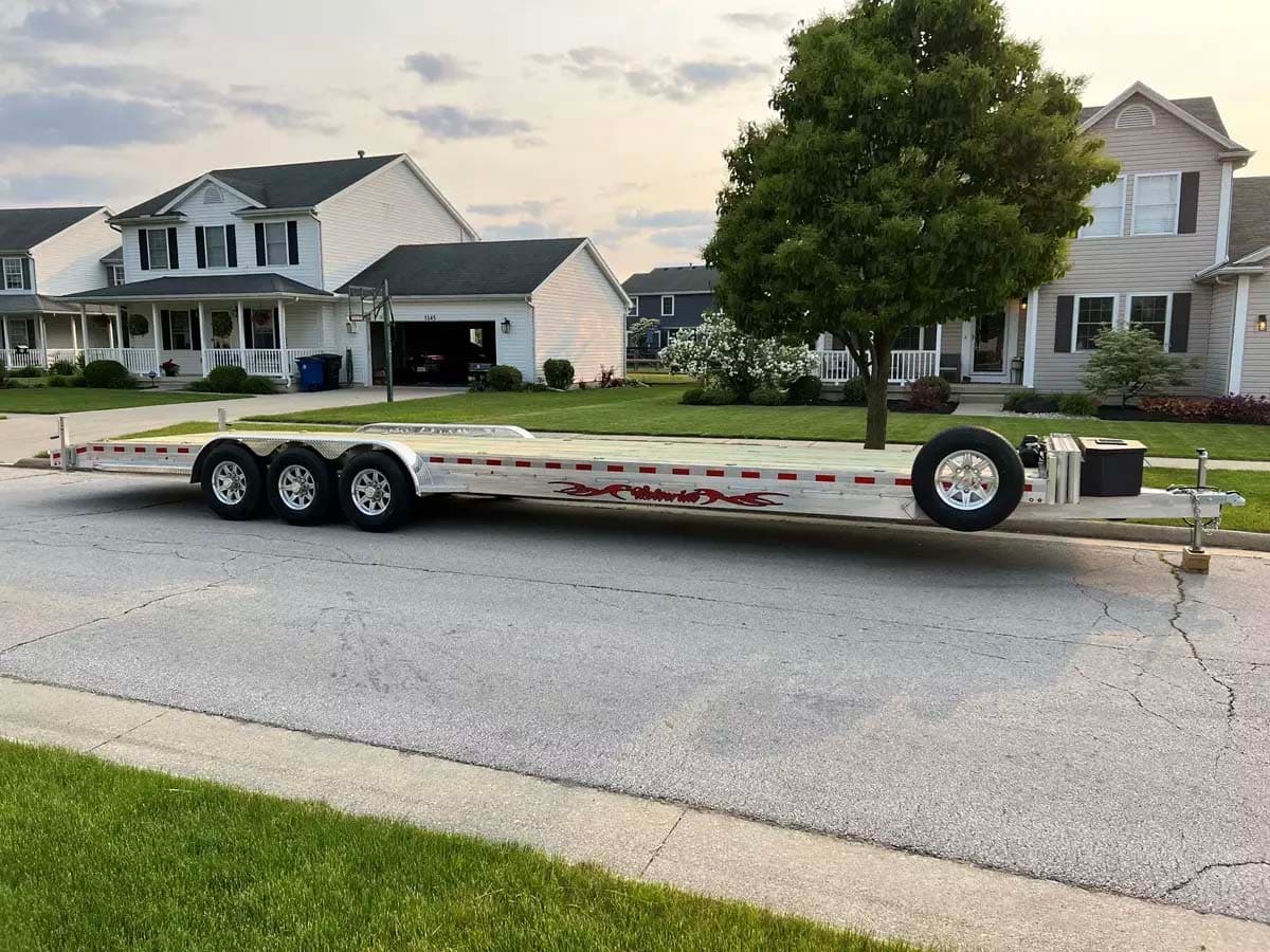 7' x 34' Car Hauler Trailer